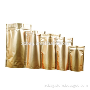 Food Grade Stand Up Zipper Frozen Pouch Bag / Ziplock Aluminium Foil Pet Food Packaging Bag /Resealable